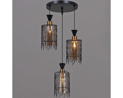 Люстра подвесная Reluce 05984-0.9-03 BK