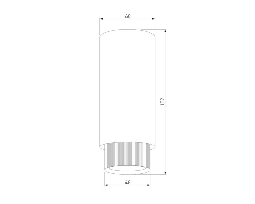 Потолочный светильник Elektrostandard Nubis 25012/01 GU10 черный/золото a064788