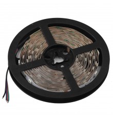 Светодиодная лента ЭРА 7,2W/m 30LED/m 5050SMD RGB 5M KU-5050AD-30D-RGB Б0044120