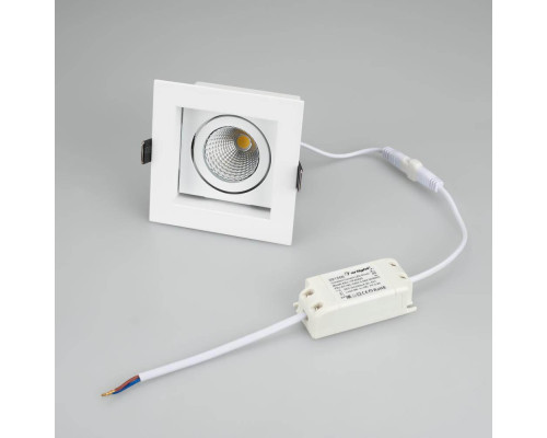 Встраиваемый светодиодный светильник Arlight CL-Kardan-S102x102-9W Day 024122 Встраиваемый светодиодный светильник Arlight CL-Kardan-S102x102-9W Day 024122