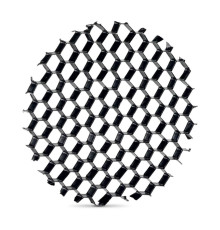 Рассеиватель Ideal Lux Quick 15W / 21W Honeycomb 222608