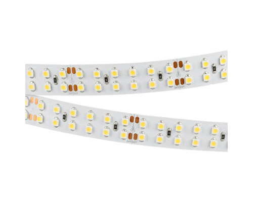Светодиодная лента Arlight 19,2W/m 240LED/m 3528SMD теплый белый 5M 024075(B) Светодиодная лента Arlight 19,2W/m 240LED/m 3528SMD теплый белый 5M 024075(B)