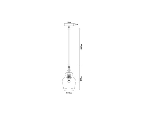 Подвесной светильник Vele Luce Simone VL5564P21 Подвесной светильник Vele Luce Simone VL5564P21