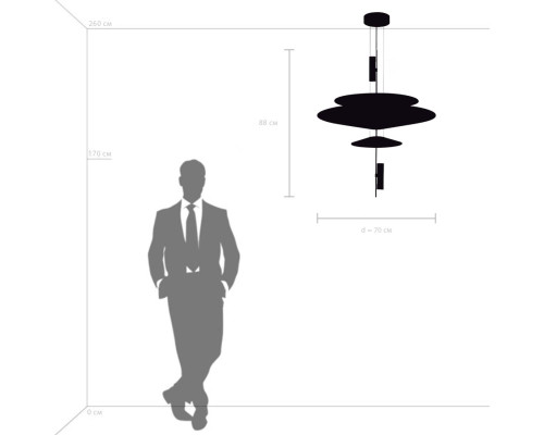Подвесной светодиодный светильник Lightstar Viola 814532 Подвесной светодиодный светильник Lightstar Viola 814532