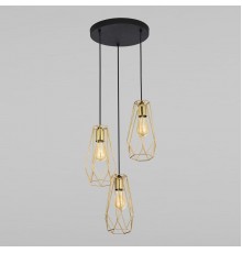 Подвесная люстра TK Lighting 2697 Lugo Gold
