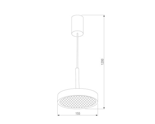 Подвесной светодиодный светильник Elektrostandard Plate 50260 LED a065413 Подвесной светодиодный светильник Elektrostandard Plate 50260 LED a065413
