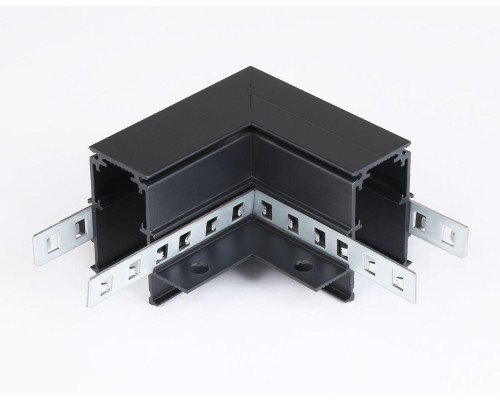 Коннектор L-образный для встраиваемого шинопровода Ambrella light Track System Magnetic GL3354 Коннектор L-образный для встраиваемого шинопровода Ambrella light Track System Magnetic GL3354
