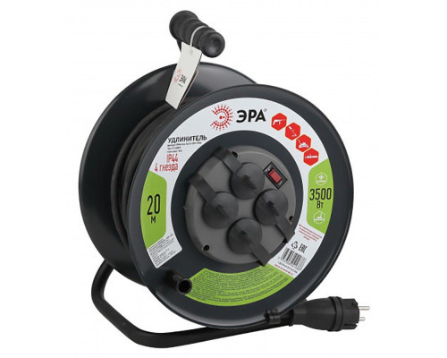 Удлинитель силовой ЭРА RMx-4es-3x2.5-20m-IP44(kg) Б0043057 Удлинитель силовой ЭРА RMx-4es-3x2.5-20m-IP44(kg) Б0043057